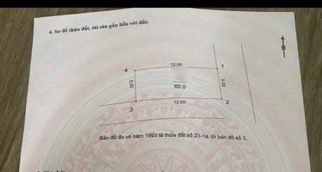 Đất thổ cư Thạch Bàn Long Biên 60m² giá thỏa thuận - Lô góc vị trí đẹp