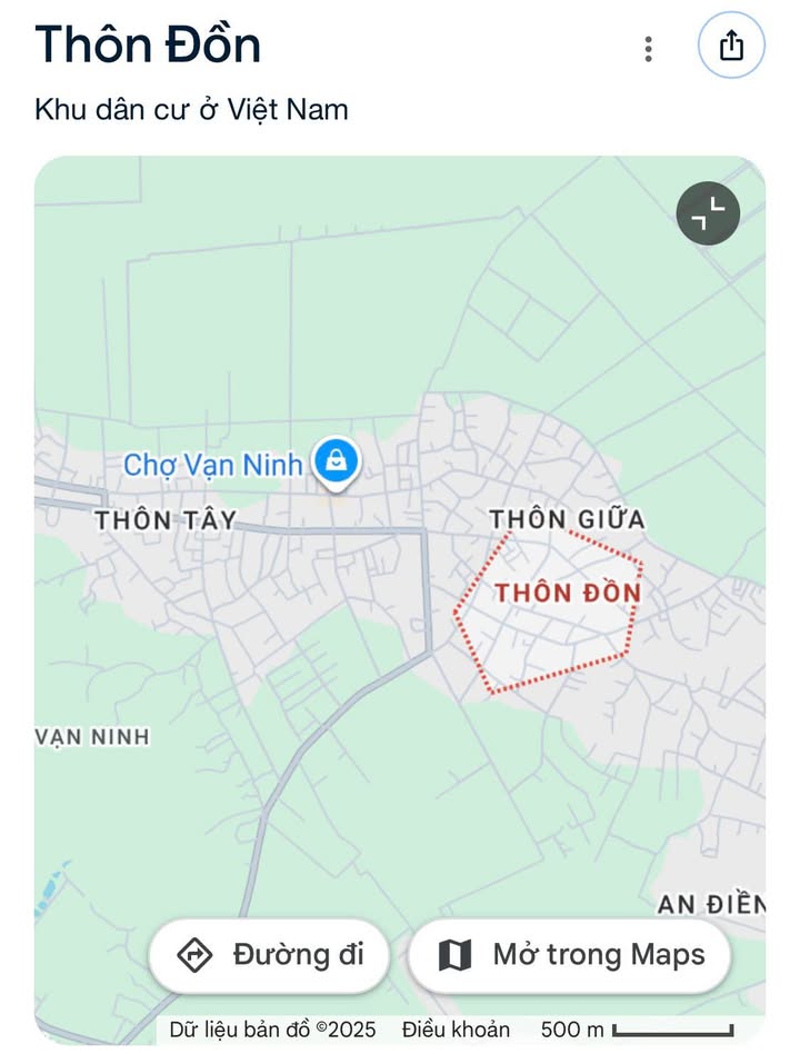 Lô đất thôn Đồn, xã Vạn Ninh, Quảng Ninh 140m² giá 300 triệu - Chính chủ cần bán gấp!