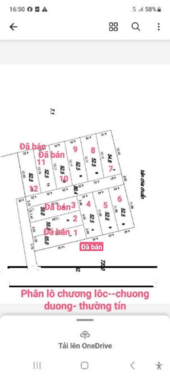Đất nền Chương Dương, Thường Tín 52.5m² giá 3.3 tỷ - Đường ô tô vào tận nơi!