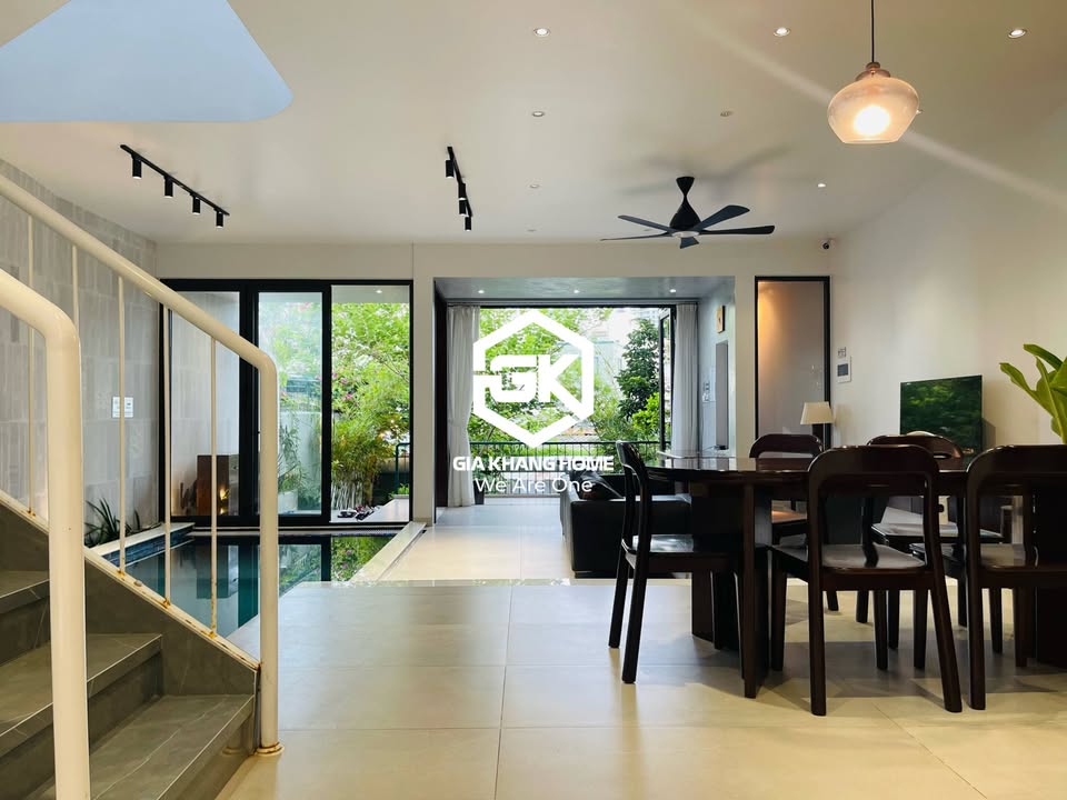 Townhouse VILLAS GARDEN Nha Trang 330m² giá 50 triệu - Hồ bơi cao cấp gần biển!
