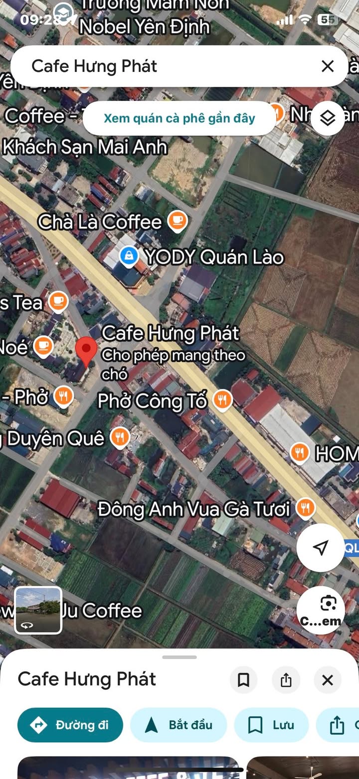 Đất thương mại dịch vụ khu phố 3, xã Yên Định, 3125m² - Đầu tư sinh lời ổn định!