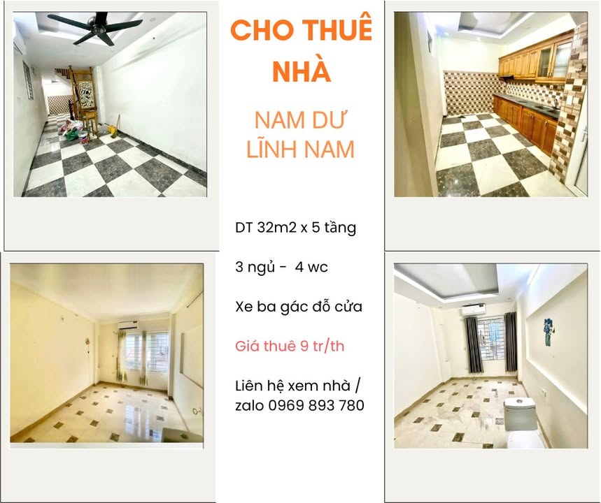 Cho thuê nhà ngõ 47 Nam Dư, Lĩnh Nam - Giá thỏa thuận, không thể bỏ lỡ!