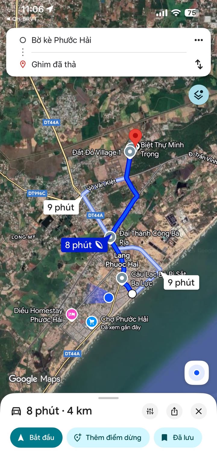 Nhà vườn Phước Hội Long Đất 558m² giá 3 tỷ - Sẵn sàng vào ở!