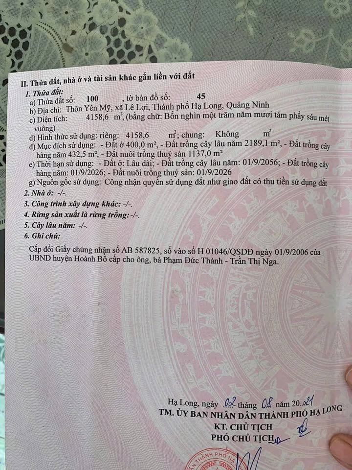 Đất trang trại tại Thôn Yên Mỹ, Lê Lợi 4150m² giá chỉ 12.4 tỷ - Cơ hội đầu tư hấp dẫn!