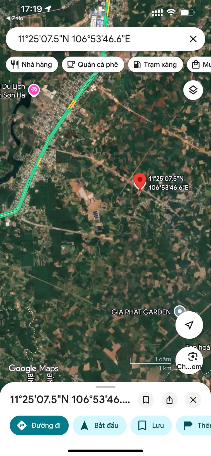 Đất nền Tân Tiến Đồng Phú 570m² giá 1 tỷ - Phù hợp xây trọ, nhà nghỉ