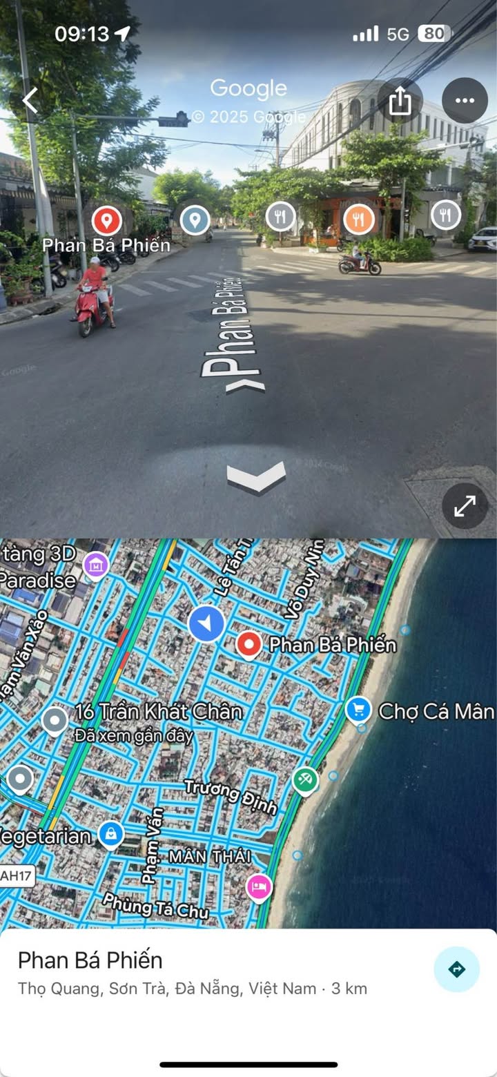 Đất 2 mặt tiền Phan Bá Phiến, 236m² giá 25 tỷ - Cách biển chỉ 200m!