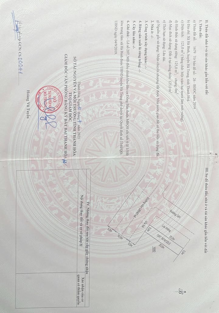 Đất nền đẹp mặt đường UBND xã Hà Bình, 125m² giá chỉ 1 tỷ - Cơ hội đầu tư tuyệt vời!