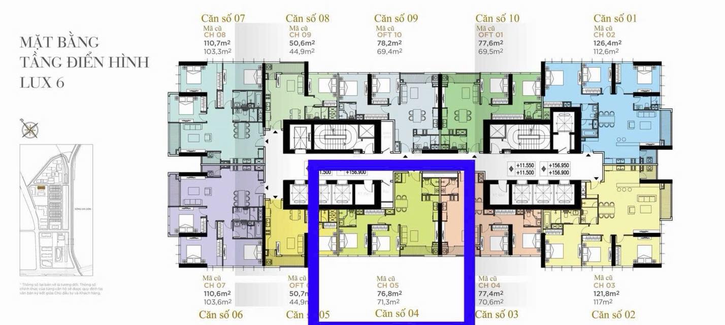 Căn hộ Vinhomes Golden River 77m² giá 12.9 tỷ - Sẵn sổ đỏ, vị trí trung tâm!