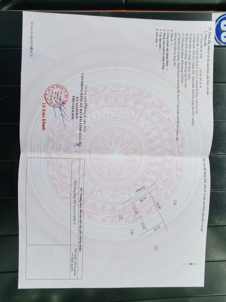 Đất nền đẹp tại xã Ia O, huyện Ia Grai, 504m² giá chỉ 160 triệu - Cơ hội đầu tư hấp dẫn!