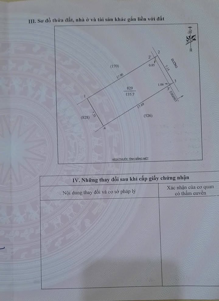 Đất nền Hưng Đông Vinh 135.7m² giá 4 tỷ - Đường rộng, vị trí thuận lợi!