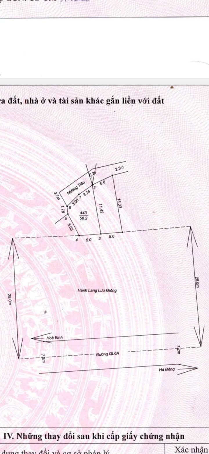 Đất nền tại xã Đông Phương Yên, Chương Mỹ 58m² giá 5.8 tỷ - Sổ đỏ chính chủ