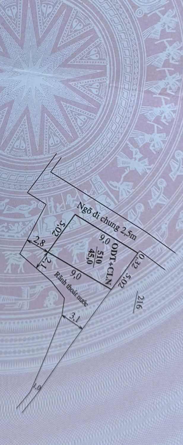 Lô đất Đông Vệ Thanh Hóa 46m² giá 1.23 tỷ - Cơ hội đầu tư tuyệt vời!