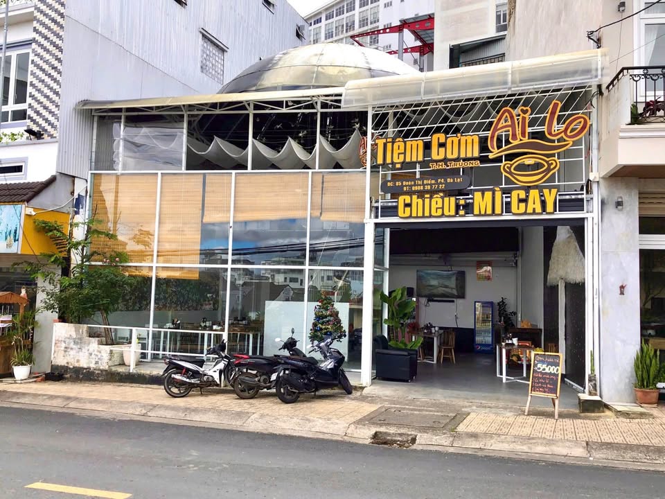 Cho thuê mặt bằng mặt tiền Đoàn Thị Điểm Đà Lạt 200m² - Đầu tư kinh doanh ngay!