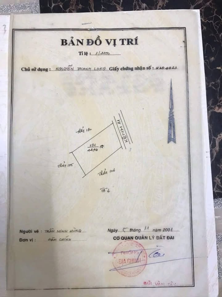 Đất nền ven kênh N21 Hàm Chính 4300m² giá chỉ 1.72 tỷ - Cơ hội đầu tư hấp dẫn!