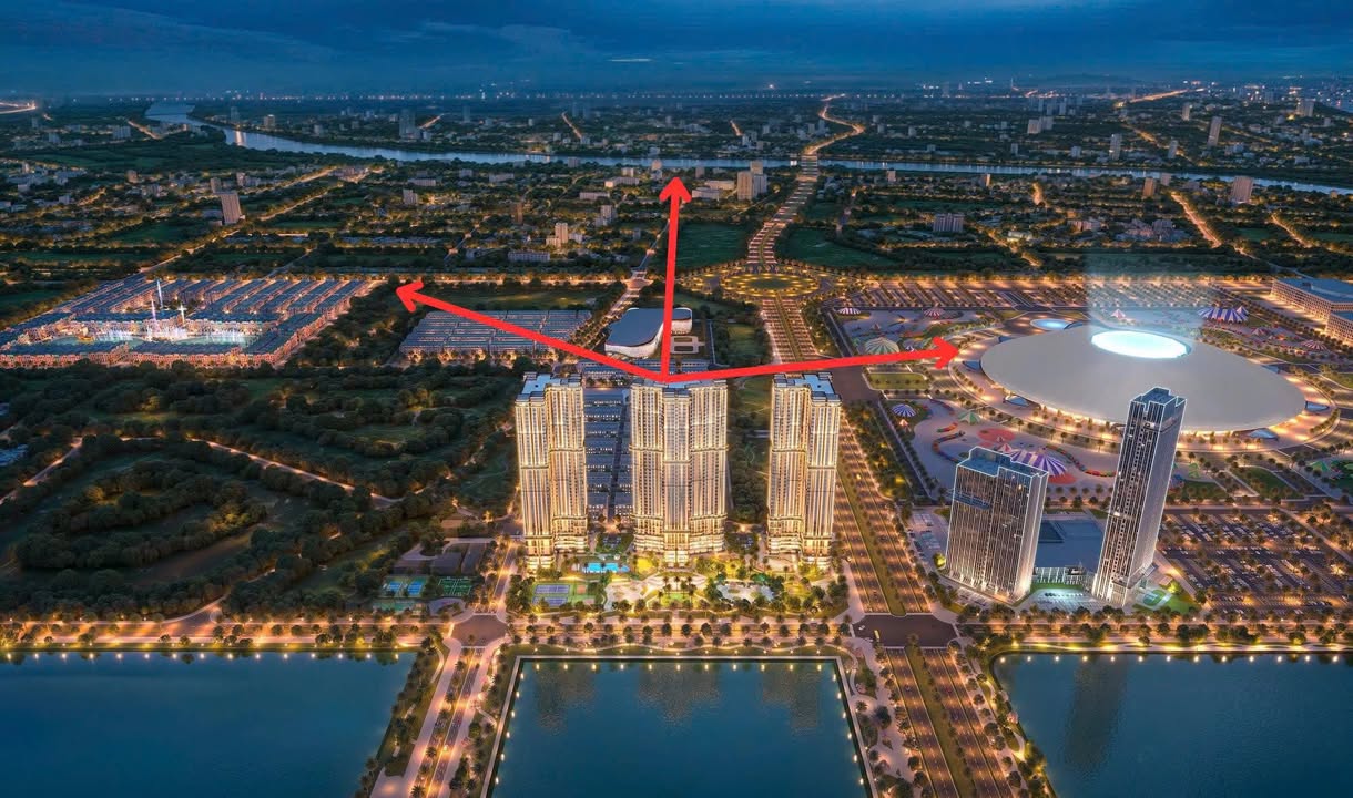 Căn hộ 3PN The Cosmopolitan Cổ Loa 91.2m² giá 9 tỷ - Hướng Đông Nam, thanh toán linh hoạt!
