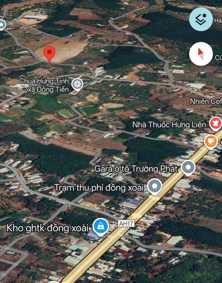 Đất nền Đồng Phú 2850m² giá chỉ 320 triệu - Cơ hội đầu tư tuyệt vời!