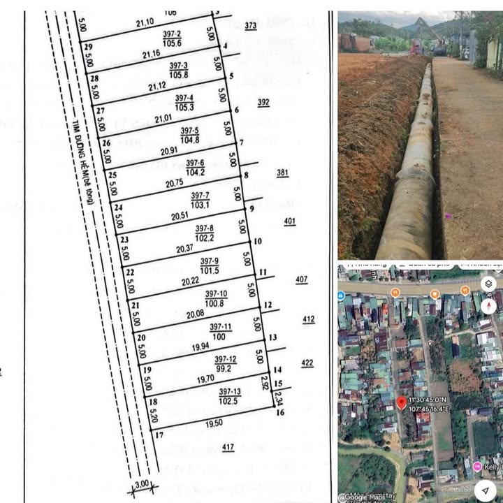 Đất nền Lộc Châu Bảo Lộc 105m² giá 1 tỷ - Đầu tư sinh lời ngay!