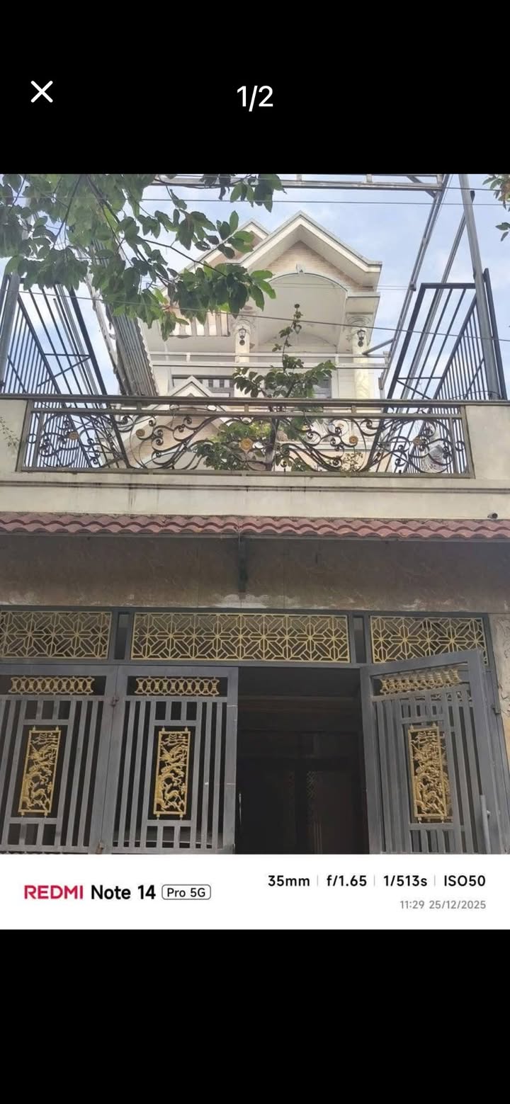 Cho thuê nhà mặt tiền đường Huỳnh Thị Tươi, Dĩ An 120m² - Kinh doanh thuận lợi, nội thất cao cấp!