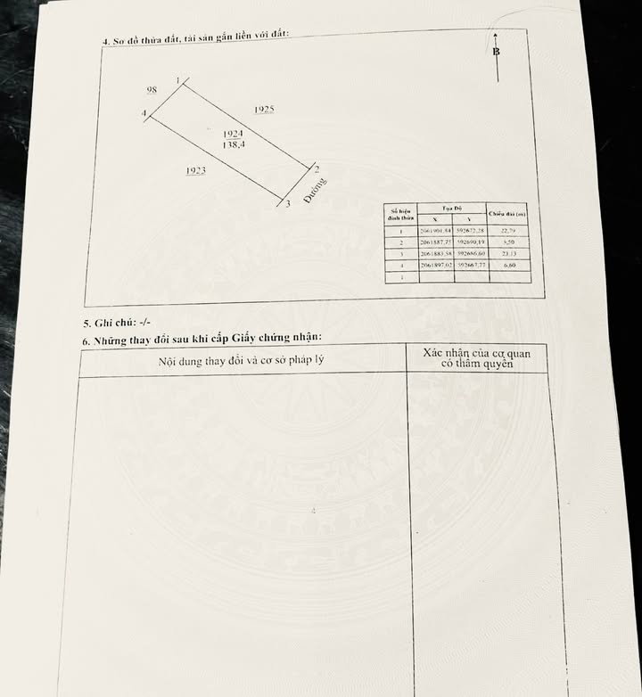 Đất Hưng Tân Hưng Nguyên 138m² giá 1 tỷ - Vị trí đẹp, tiện lợi