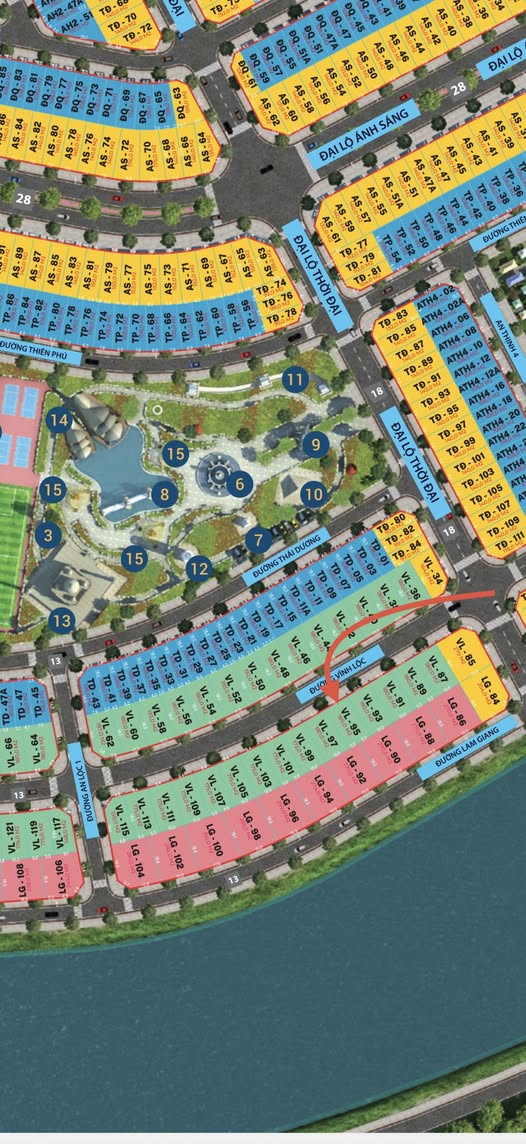 Đất nền Diễn Kỷ, Nghệ An 180m² giá 2 tỷ - View sông thoáng mát!