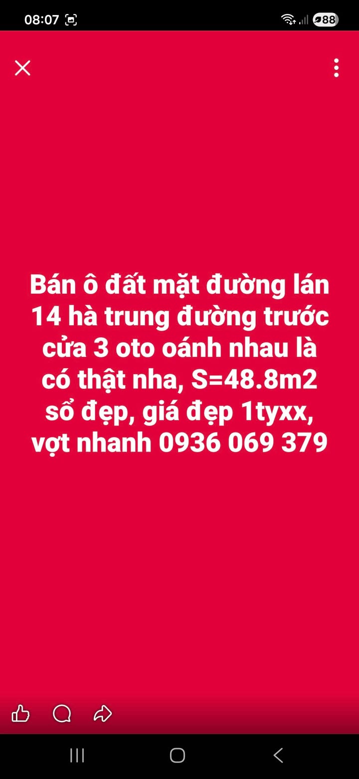 Đất mặt đường Hà Trung Hạ Long 48.8m² giá 1 tỷ - Đầu tư sinh lời nhanh chóng!