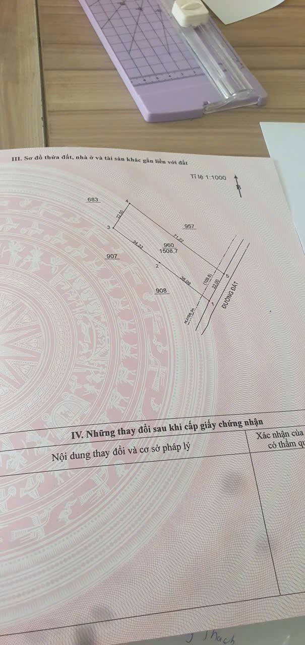 Đất An Bình Phú Giáo 1800m² giá 950 triệu - Mặt tiền 22m, cơ hội đầu tư tốt!