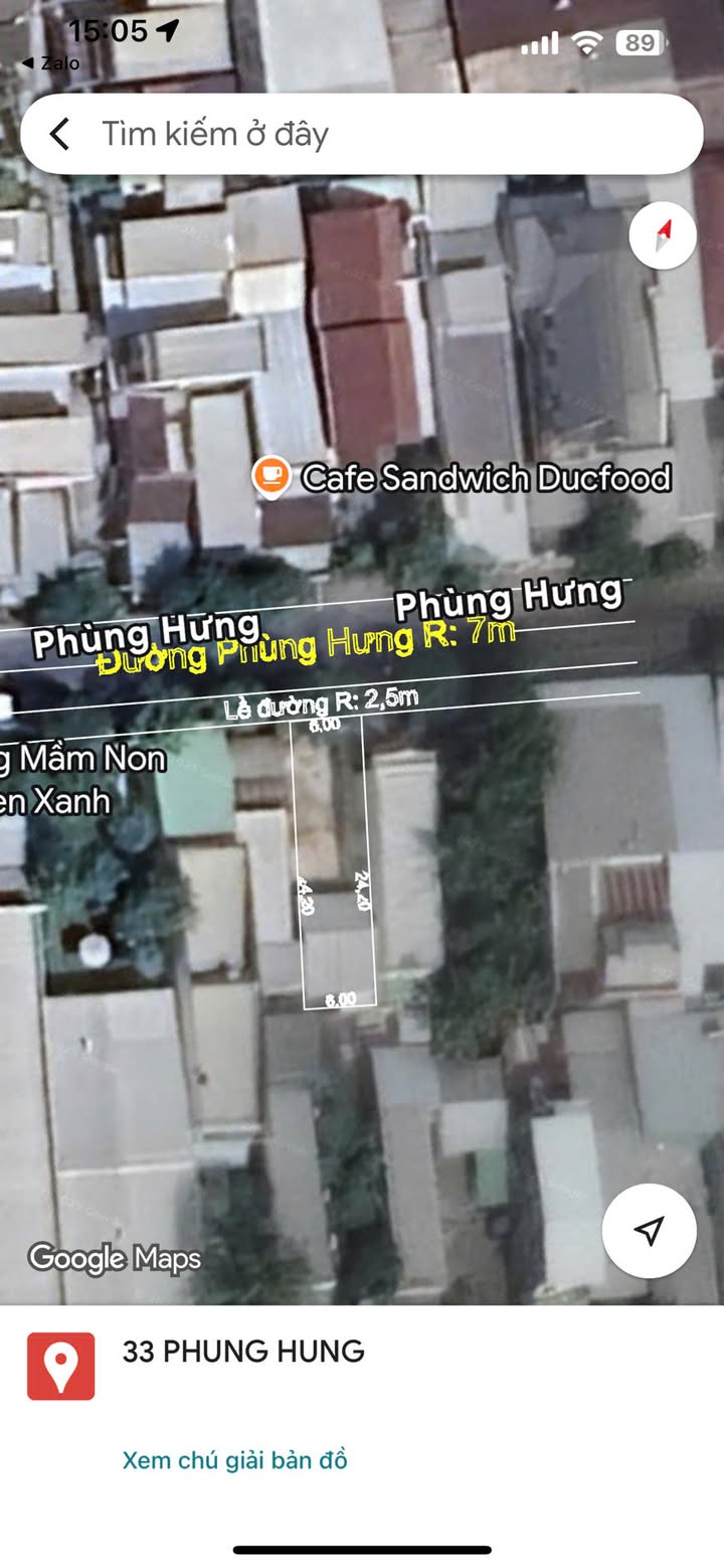 Đất nền mặt tiền Phùng Hưng, An Bình, Rạch Giá 145m² giá 2.5 tỷ - Cơ hội đầu tư hấp dẫn!