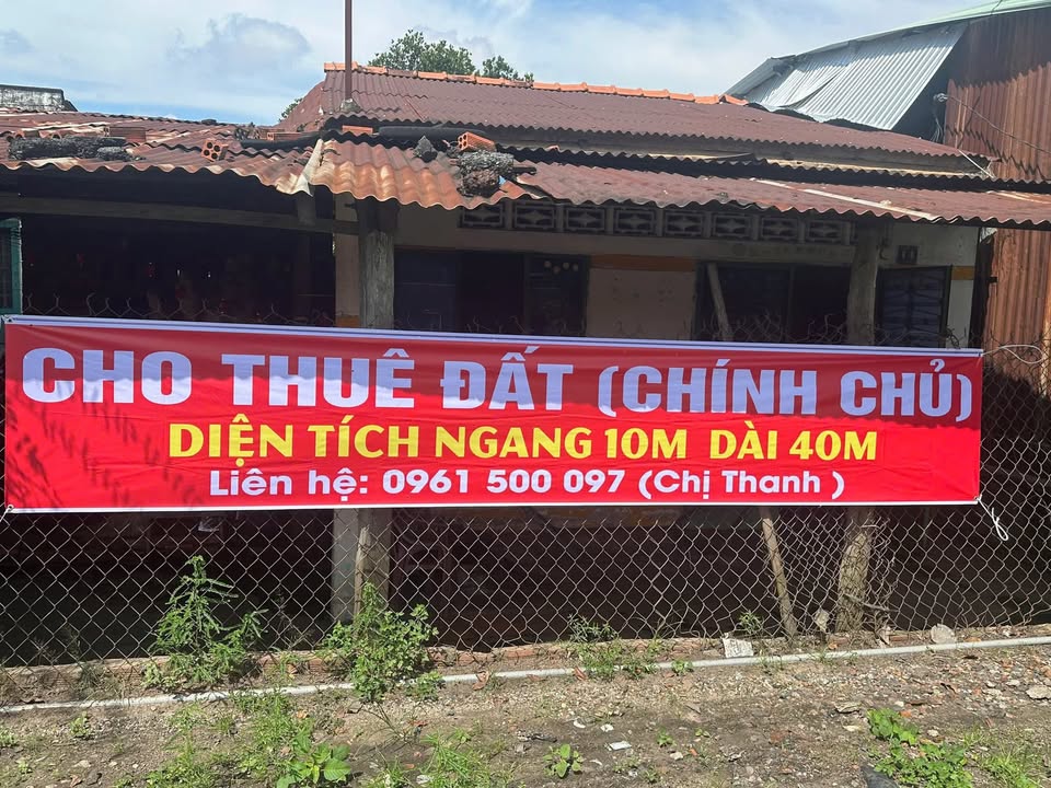 Đất cho thuê chính chủ tại Chơn Thành 400m² - Mặt tiền đường quốc lộ