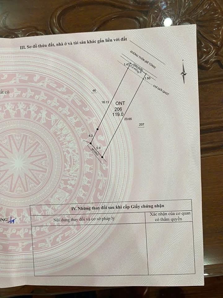 Đất nền Ngũ Phúc Kim Thành 119m² giá 1 tỷ - Sổ đỏ chính chủ, vị trí đắc địa!