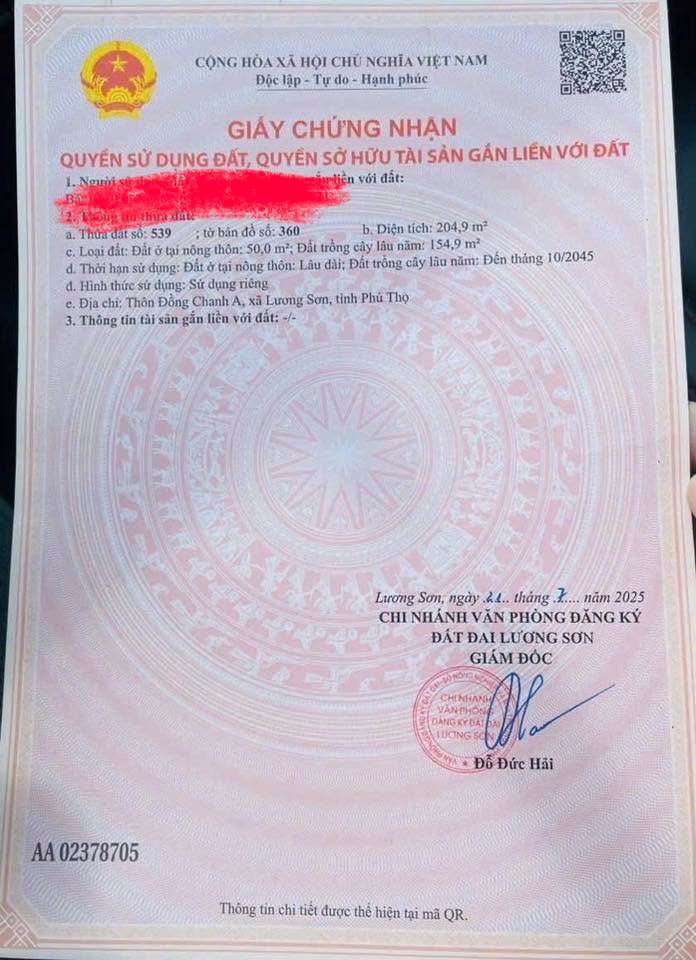 Đất nền Đồng Chanh A, Nhuận Trạch 204m² giá chỉ 1x triệu/m² - Đón sóng KCN!