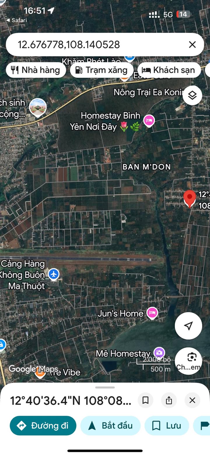 Đất nền Hòa Đông, Krông Pắc 145m² giá 439 triệu - Đầu tư sinh lời ngay!