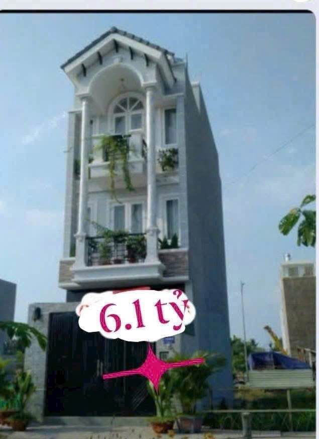 Nhà phố 4 tầng đường Bưng Ông Thoàn, Phú Hữu, 57m² giá 6.1 tỷ - Đường thông thoáng, chính chủ bán gấp!