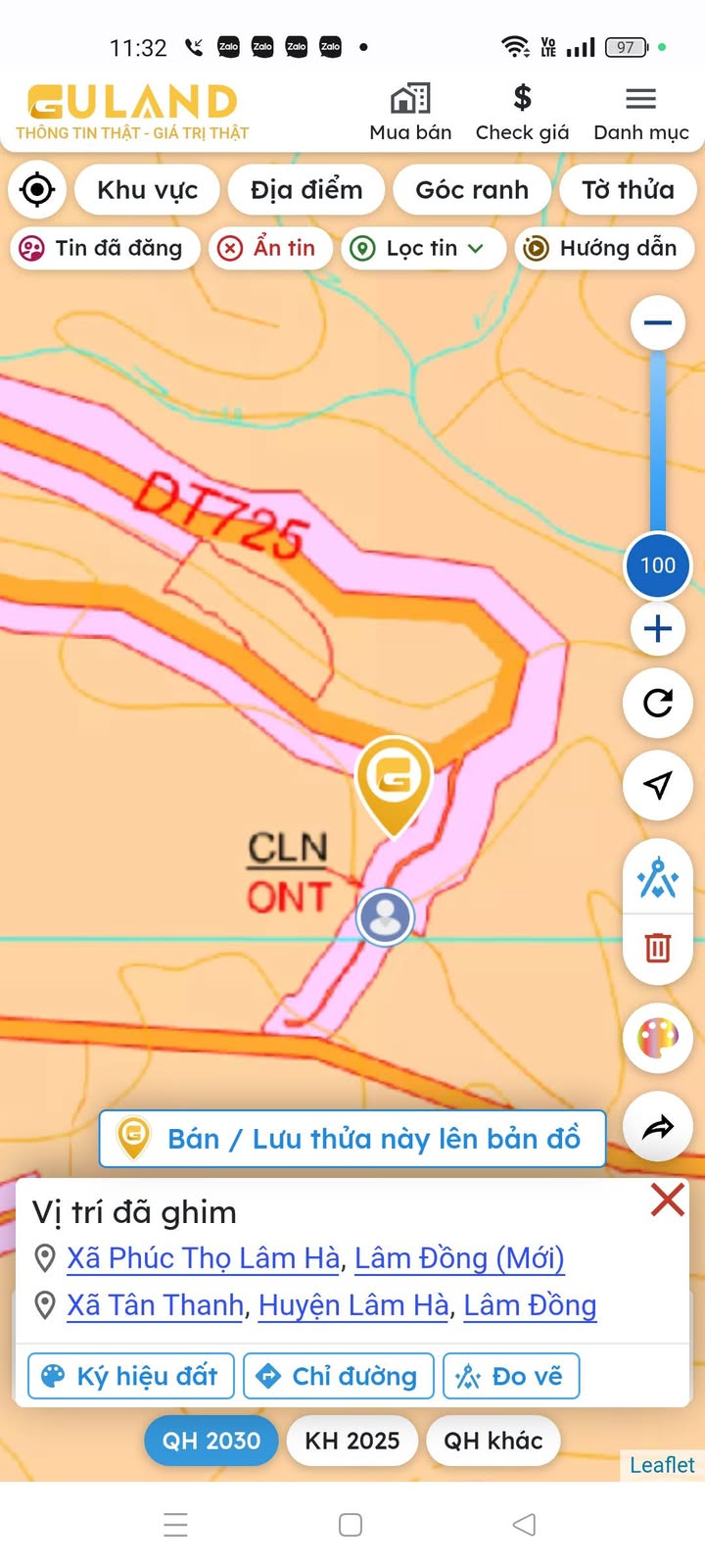 Đất nền 2 héc ta tại Phúc Thọ, Lâm Hà, Lâm Đồng giá 8.3 tỷ - Cơ hội đầu tư tuyệt vời!
