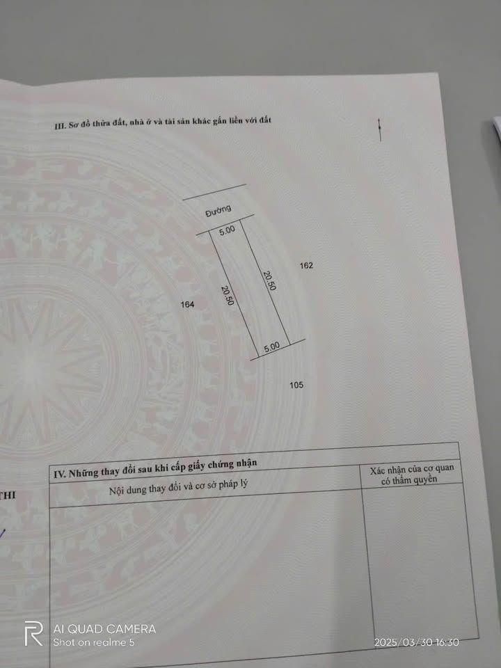 Đất nền 102m² Hoàng Hoa Thám, Ân Thi - Ngay trục chính, giá chỉ 1 tỷ!