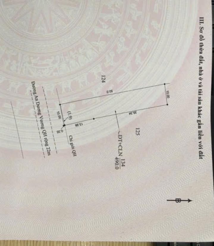 Đất thổ cư 500m² tại An Dương Vương, Buôn Hồ - Giá 4.5 tỷ, đầu tư sinh lời!