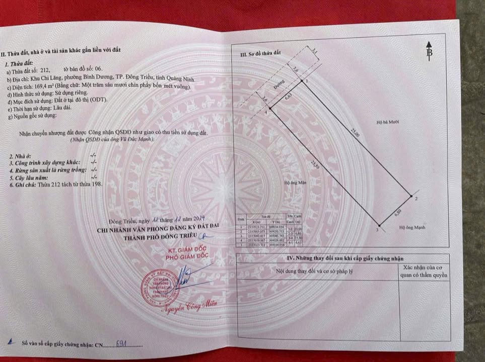 Đất nền An Sinh Đông Triều 169m² giá 500 triệu - Tiềm năng đầu tư sinh lời