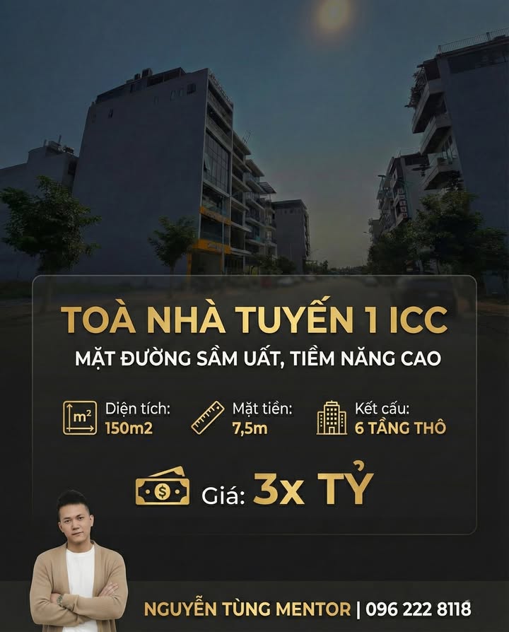 Shophouse ICC Quán Mau Lê Chân 150m² giá 33 tỷ - Cơ hội đầu tư hiếm có!