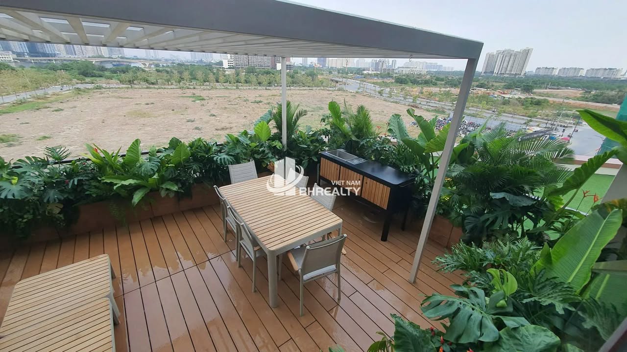 Căn hộ The Galleria Thủ Thiêm 50m² giá 32 triệu - Thiết kế hiện đại với sân vườn