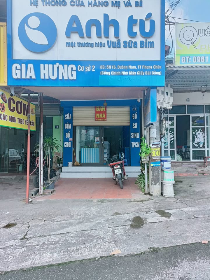 Bán nhà 2 tầng mặt phố Đường Nam, Bãi Bằng, 89m² - Vị trí đắc địa, kinh doanh thuận lợi!