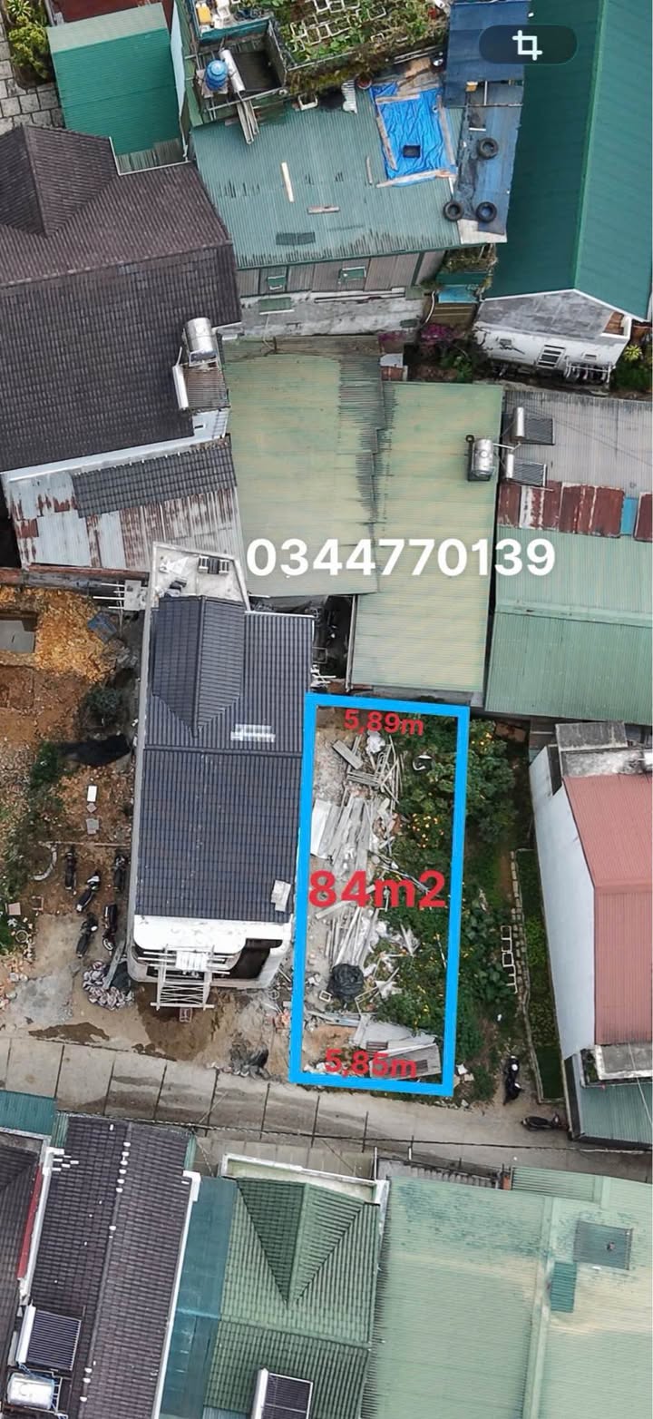 Đất nền đường Trần Khánh Dư, Đà Lạt 84m² giá 5.5 tỷ - Cơ hội đầu tư sinh lời!