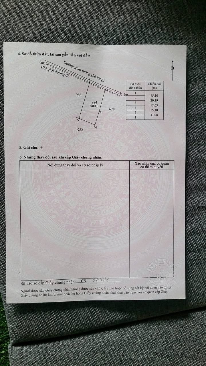 Đất trồng cây hàng năm 500m² tại Phước Hậu, Cần Giuộc chỉ 1.35 tỷ - Đường ô tô vào tận nơi!