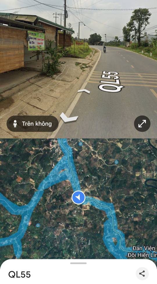 Đất nền mặt tiền Quốc lộ 55, Lộc Thành, Bảo Lâm 435m² - Đầu tư sinh lời ngay!