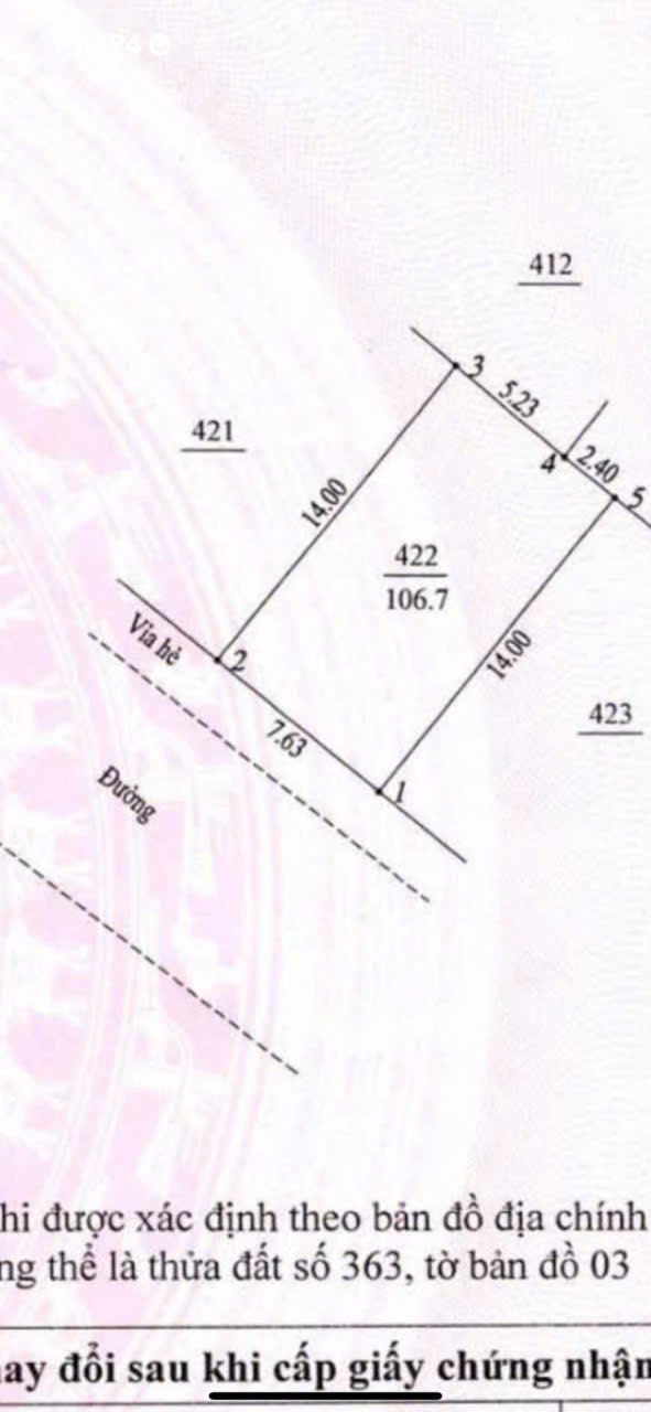 Đất nền Di Trạch Hoài Đức 107m² giá 16x triệu - Đầu tư sinh lời cao!