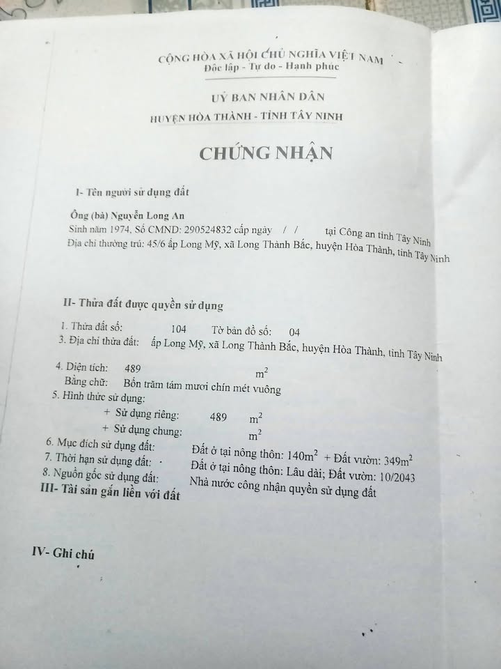 Nhà kiểu Pháp cổ Hòa Thành 489m² giá thương lượng - Cơ hội đầu tư hiếm có!