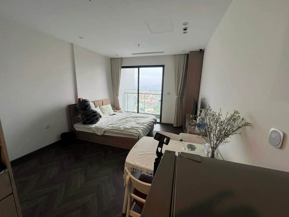 Căn hộ Vincom Bắc Giang 1PN giá 7 triệu - Thiết kế hiện đại, đầy đủ nội thất!