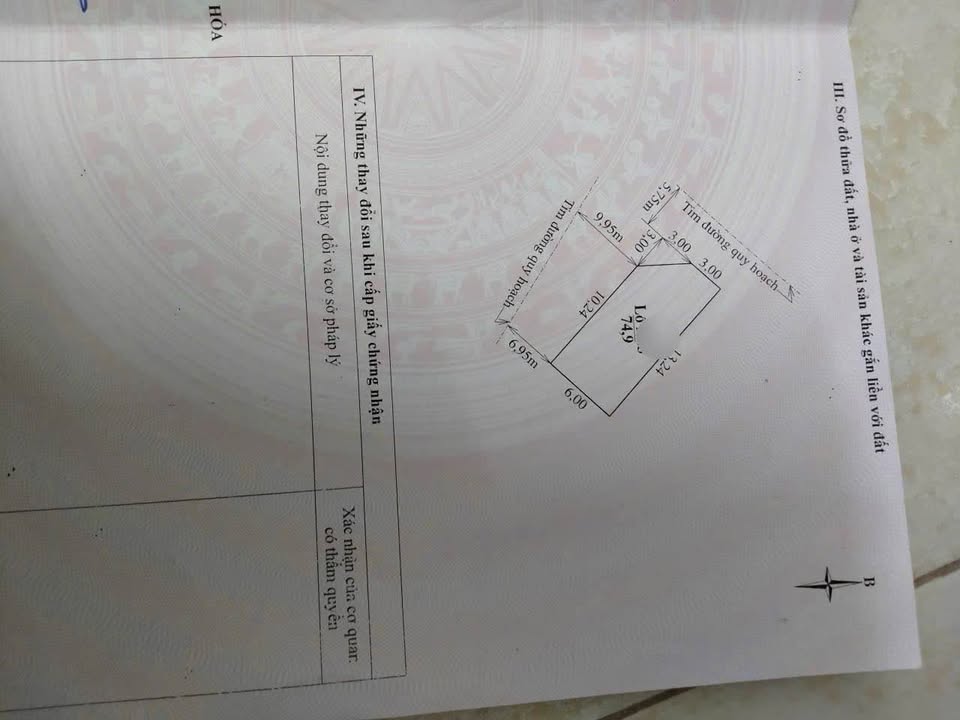 Đất nền mặt tiền 6m tại Phường Hàm Rồng, Thanh Hóa 75m² - Giá thỏa thuận cực tốt!