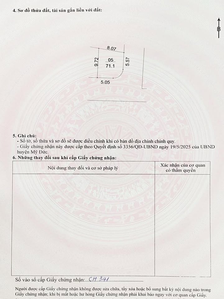 Đất nền Phúc Lâm, Mỹ Đức 71m² giá 20 tỷ - Lô góc 3 mặt thoáng trước Tết!