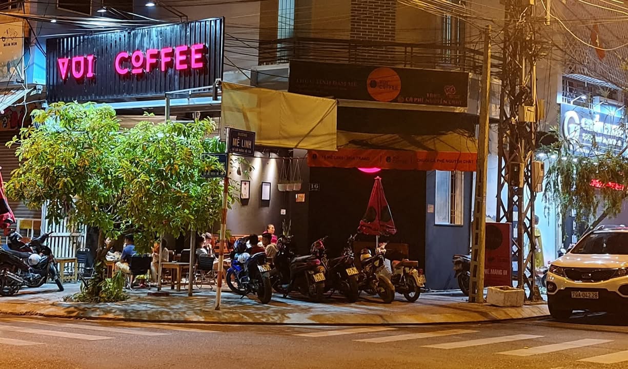 Cho thuê mặt bằng kinh doanh góc 2 mặt tiền Mê Linh, Nha Trang 35m² - Vỉa hè rộng, thông thoáng!