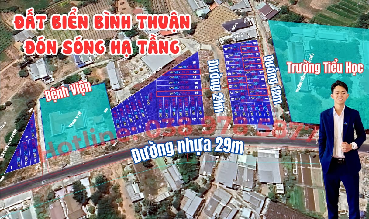 Đất nền KDC Phước Thể Tuy Phong 135m² giá 1 tỷ - Đón sóng đầu tư ngay!