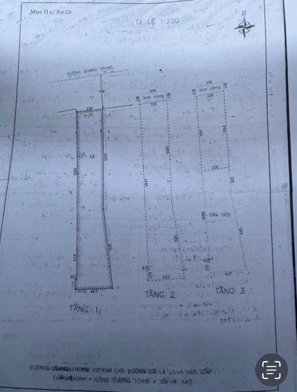 FrontHouse Đường Quang Trung Đà Nẵng 75m² giá 14 tỷ - Mặt tiền kinh doanh lý tưởng!